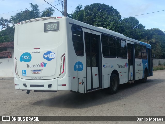 Expresso Santa Paula 16221 na cidade de Serra, Espírito Santo, Brasil, por Danilo Moraes. Número da foto: #12990330.