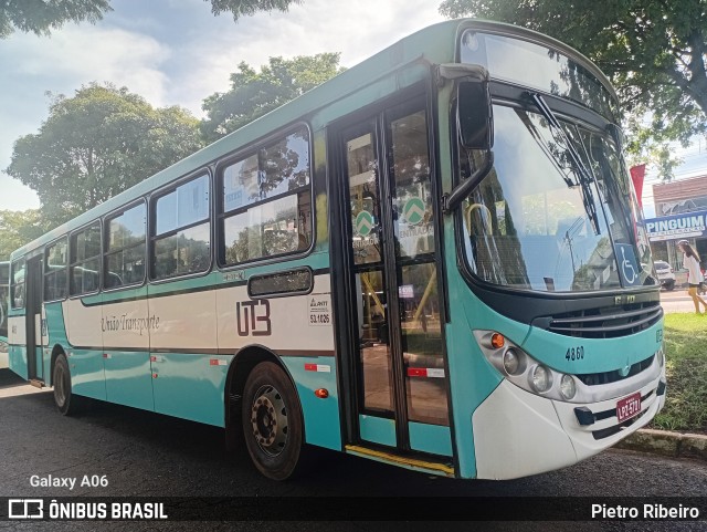 UTB - União Transporte Brasília 4860 na cidade de Brazlândia, Distrito Federal, Brasil, por Pietro Ribeiro. Número da foto: #12991626.