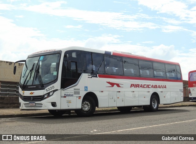 Viação Piracicabana 5220 na cidade de Americana, São Paulo, Brasil, por Gabriel Correa. Número da foto: #12991869.