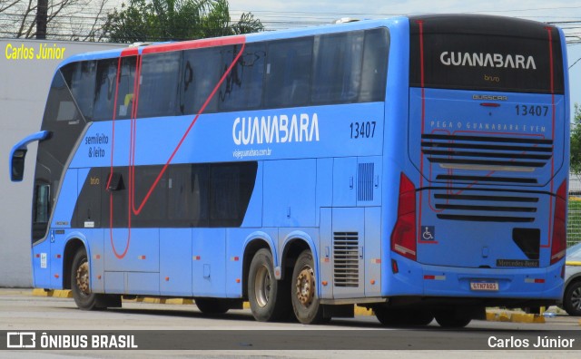 Brisa Ônibus 13407 na cidade de Goiânia, Goiás, Brasil, por Carlos Júnior. Número da foto: #12992492.