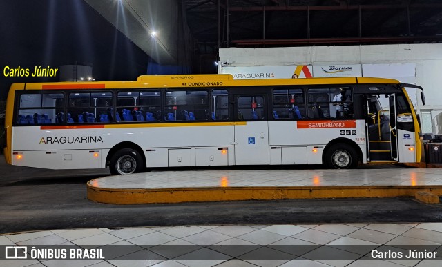 Viação Araguarina 3198 na cidade de Goiânia, Goiás, Brasil, por Carlos Júnior. Número da foto: #12992448.