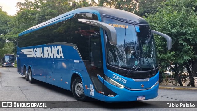 Viação Águia Branca 33470 na cidade de São Paulo, São Paulo, Brasil, por Fábio Paixão. Número da foto: #12991607.