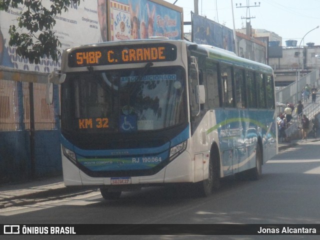 Viação Ponte Coberta RJ 190.064 na cidade de Nova Iguaçu, Rio de Janeiro, Brasil, por Jonas Alcantara. Número da foto: #12992961.