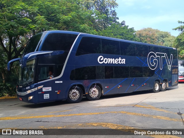 Viação Cometa 18310 na cidade de São Paulo, São Paulo, Brasil, por Diego Cardoso da Silva. Número da foto: #12990572.
