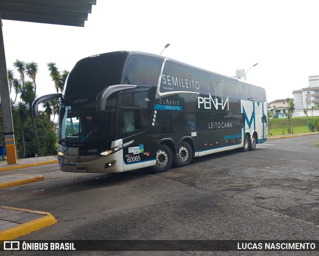 Empresa de Ônibus Nossa Senhora da Penha 60065 na cidade de Lages, Santa Catarina, Brasil, por LUCAS NASCIMENTO. Número da foto: #12991411.