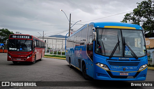 Viação Nossa Senhora do Amparo RJ 186.111 na cidade de Maricá, Rio de Janeiro, Brasil, por Breno Vieira. Número da foto: #12992785.