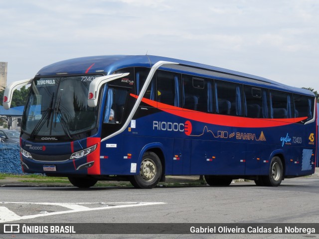 Viação Riodoce 72403 na cidade de São Paulo, São Paulo, Brasil, por Gabriel Oliveira Caldas da Nobrega. Número da foto: #12992966.