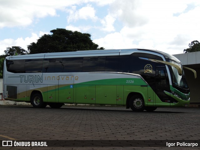 Turin Transportes 2526 na cidade de Barão de Cocais, Minas Gerais, Brasil, por Igor Policarpo. Número da foto: #12992179.