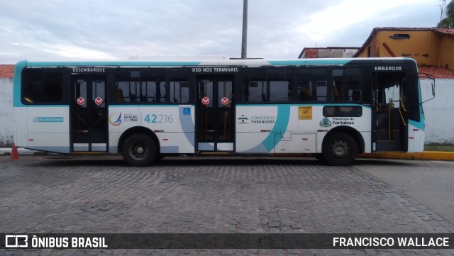 Auto Viação Dragão do Mar 42216 na cidade de Fortaleza, Ceará, Brasil, por FRANCISCO WALLACE. Número da foto: #12993546.