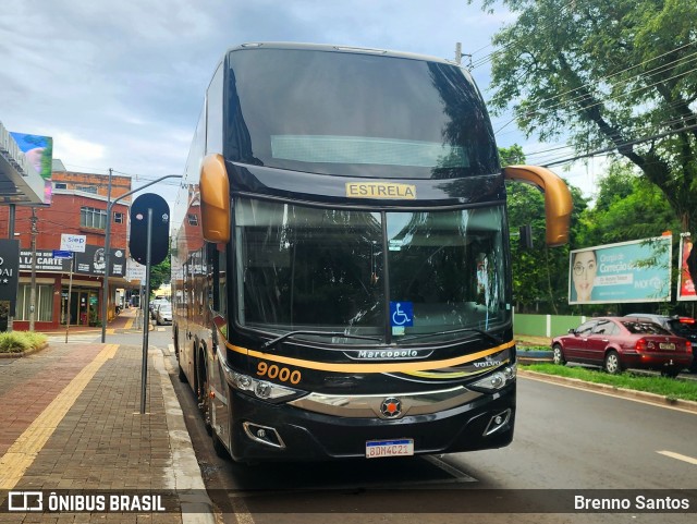 Estrela Turismo 9000 na cidade de Foz do Iguaçu, Paraná, Brasil, por Brenno Santos. Número da foto: #12991674.