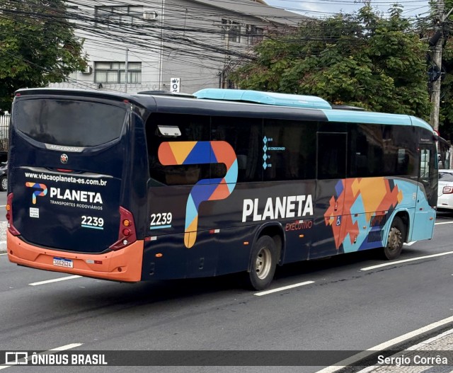 Planeta Transportes Rodoviários 2239 na cidade de Vitória, Espírito Santo, Brasil, por Sergio Corrêa. Número da foto: #12993538.