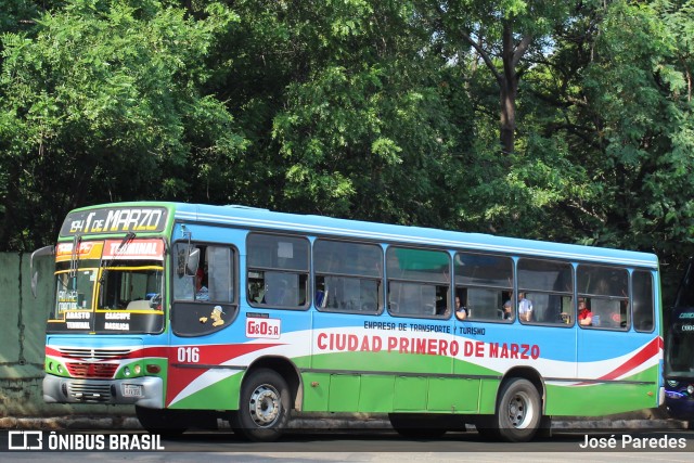1º de Marzo - Empresa de Transporte y Turismo Ciudad Primero de Marzo 016 na cidade de Asunción, Paraguai, por José Paredes. Número da foto: #12991480.