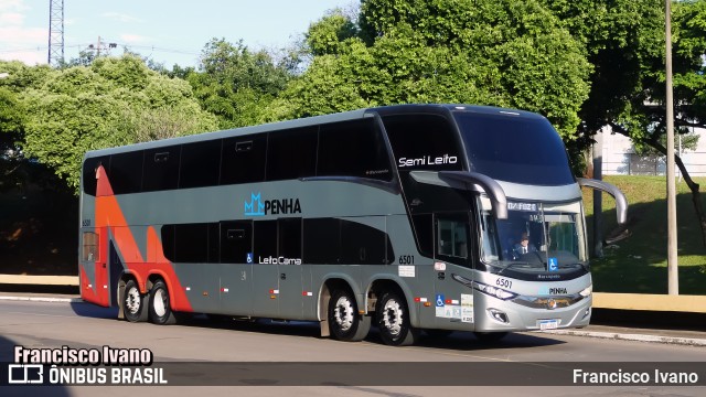 Empresa de Ônibus Nossa Senhora da Penha 6501 na cidade de Londrina, Paraná, Brasil, por Francisco Ivano. Número da foto: #12993521.