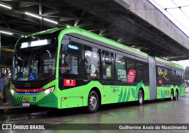 Next Mobilidade - ABC Sistema de Transporte 8603 na cidade de São Paulo, São Paulo, Brasil, por Guilherme Assis do Nascimento. Número da foto: #12992795.