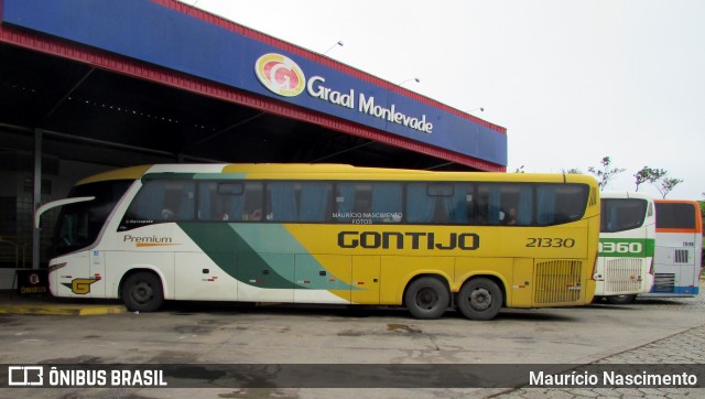 Empresa Gontijo de Transportes 21330 na cidade de João Monlevade, Minas Gerais, Brasil, por Maurício Nascimento. Número da foto: #12996235.