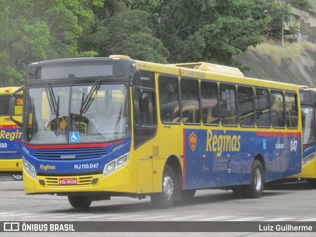 Auto Viação Reginas RJ 110.047 na cidade de Duque de Caxias, Rio de Janeiro, Brasil, por Luiz Guilherme. Número da foto: #12994780.