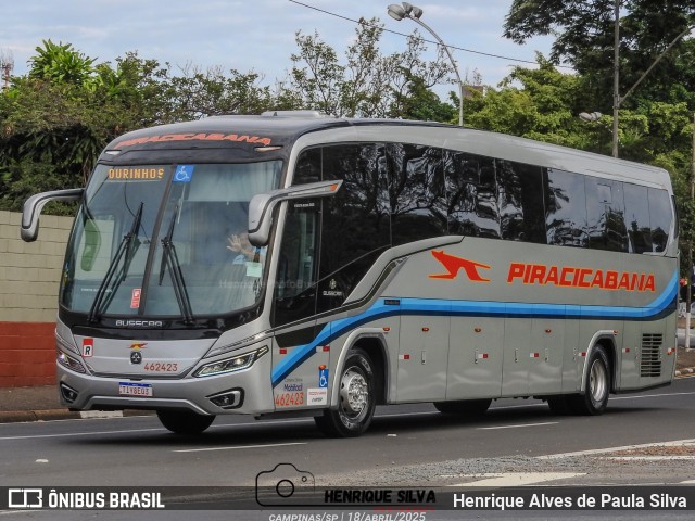 Viação Piracicabana 462423 na cidade de Campinas, São Paulo, Brasil, por Henrique Alves de Paula Silva. Número da foto: #12996397.