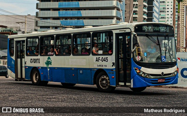 Viação Forte AF-045 na cidade de Belém, Pará, Brasil, por Matheus Rodrigues. Número da foto: #12996574.