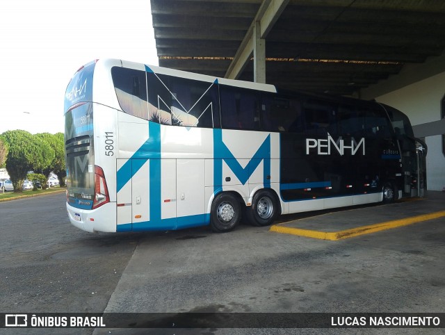 Empresa de Ônibus Nossa Senhora da Penha 58011 na cidade de Lages, Santa Catarina, Brasil, por LUCAS NASCIMENTO. Número da foto: #12994004.