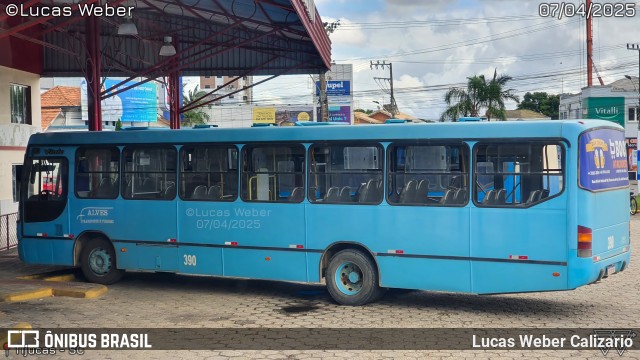 Alves Transporte e Turismo 390 na cidade de Tijucas, Santa Catarina, Brasil, por Lucas Weber Calizario. Número da foto: #12994250.