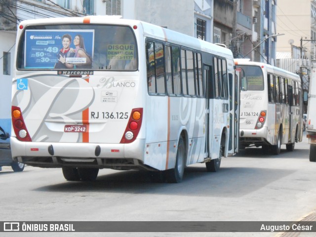 Transportes Blanco RJ 136.125 na cidade de Paracambi, Rio de Janeiro, Brasil, por Augusto César. Número da foto: #12994811.