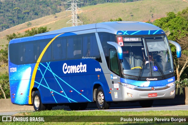 Viação Cometa 17230 na cidade de Roseira, São Paulo, Brasil, por Paulo Henrique Pereira Borges. Número da foto: #12995629.