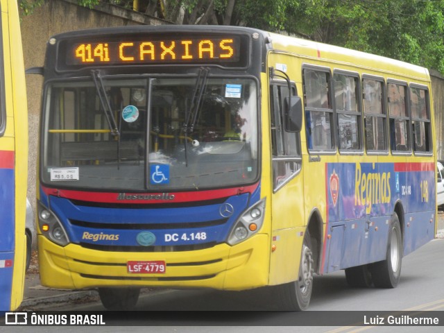 Auto Viação Reginas DC 4.148 na cidade de Duque de Caxias, Rio de Janeiro, Brasil, por Luiz Guilherme. Número da foto: #12994729.