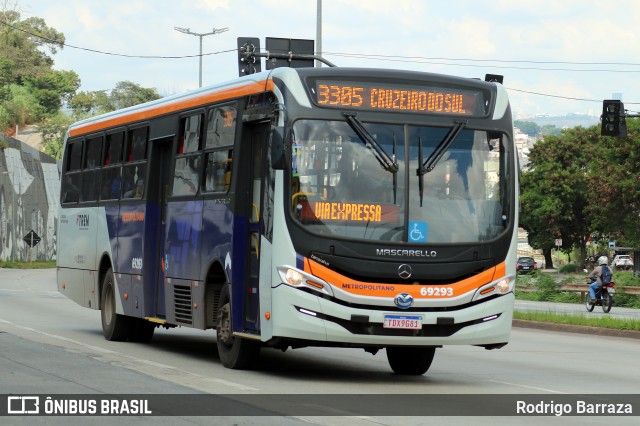 Viação Santa Edwiges 69293 na cidade de Belo Horizonte, Minas Gerais, Brasil, por Rodrigo Barraza. Número da foto: #12995969.