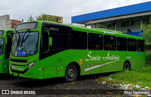 Transportes Santo Antônio RJ 161.013 na cidade de Duque de Caxias, Rio de Janeiro, Brasil, por Vitor Dasneves. Número da foto: #12993910.
