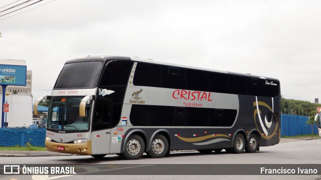 Cristal Turismo e Transporte 1100 na cidade de São Paulo, São Paulo, Brasil, por Francisco Ivano. Número da foto: #12995457.