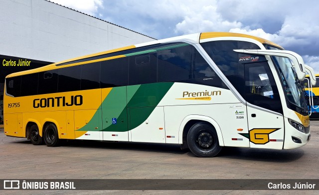 Empresa Gontijo de Transportes 19755 na cidade de Goiânia, Goiás, Brasil, por Carlos Júnior. Número da foto: #12995172.