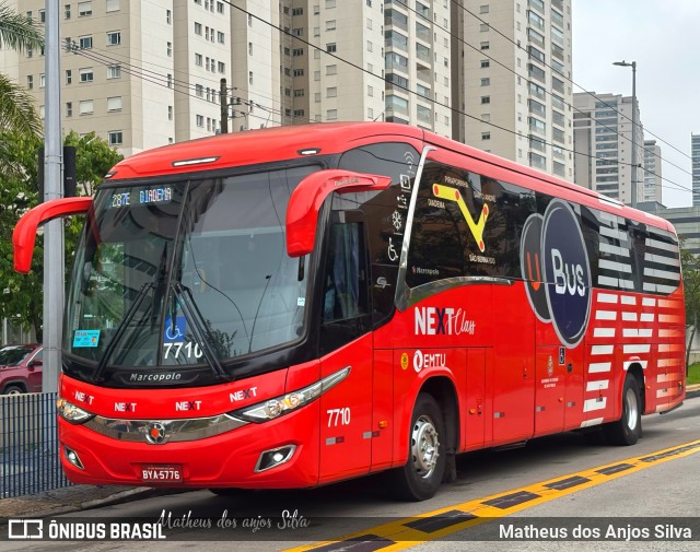 Next Mobilidade - ABC Sistema de Transporte 7710 na cidade de São Bernardo do Campo, São Paulo, Brasil, por Matheus dos Anjos Silva. Número da foto: #12995227.