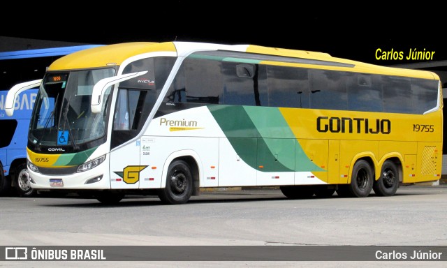 Empresa Gontijo de Transportes 19755 na cidade de Goiânia, Goiás, Brasil, por Carlos Júnior. Número da foto: #12995174.