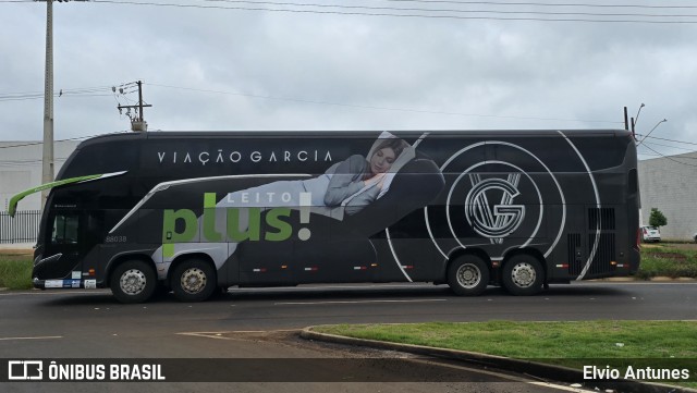 Viação Garcia 88038 na cidade de Campo Mourão, Paraná, Brasil, por Elvio Antunes. Número da foto: #12995736.