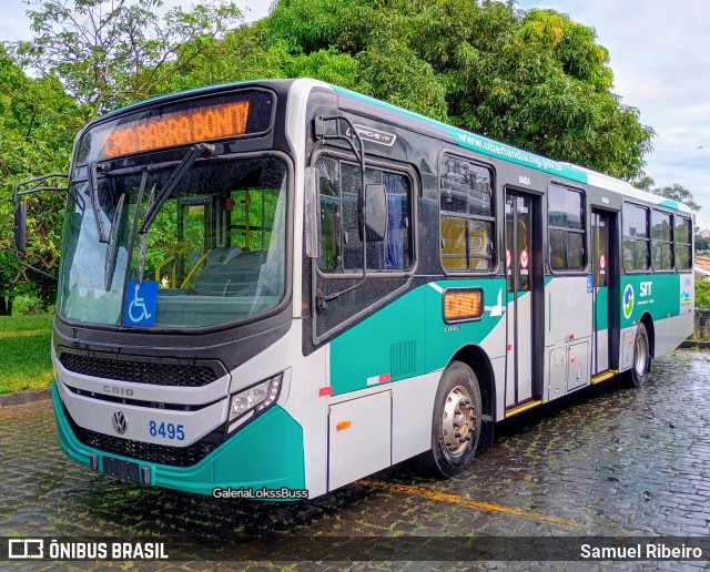 Autotrans Transportes Urbanos e Rodoviários 8495 na cidade de Uberlândia, Minas Gerais, Brasil, por Samuel Ribeiro. Número da foto: #12993860.