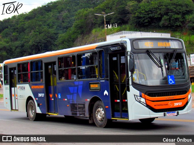 Companhia Coordenadas de Transportes 25F27 na cidade de Sabará, Minas Gerais, Brasil, por César Ônibus. Número da foto: #12994842.