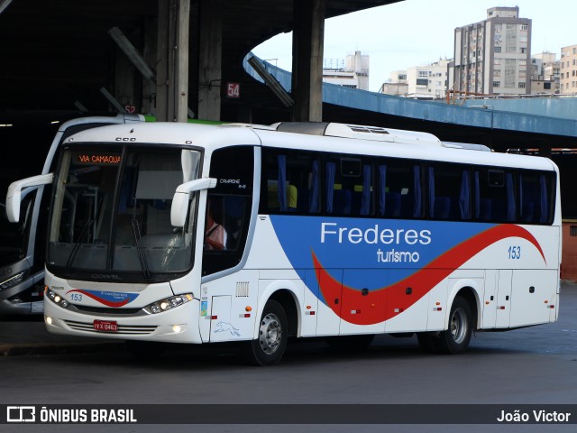 Expresso Frederes > Frederes Turismo 153 na cidade de Porto Alegre, Rio Grande do Sul, Brasil, por João Victor. Número da foto: #12995185.