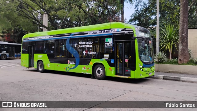 Sambaíba Transportes Urbanos 2 1107 na cidade de São Paulo, São Paulo, Brasil, por Fábio Santos. Número da foto: #12995079.