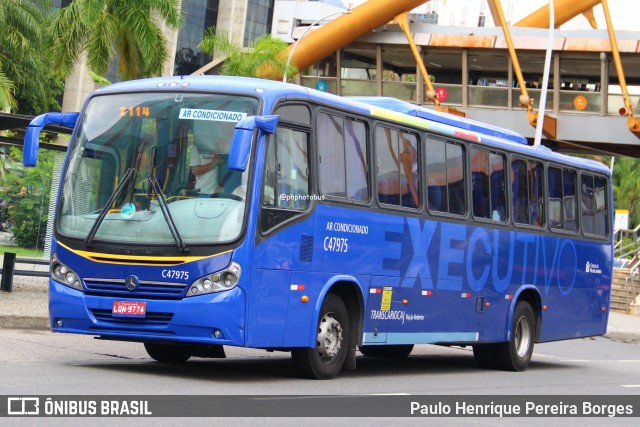 Viação Redentor C47975 na cidade de Rio de Janeiro, Rio de Janeiro, Brasil, por Paulo Henrique Pereira Borges. Número da foto: #12995607.