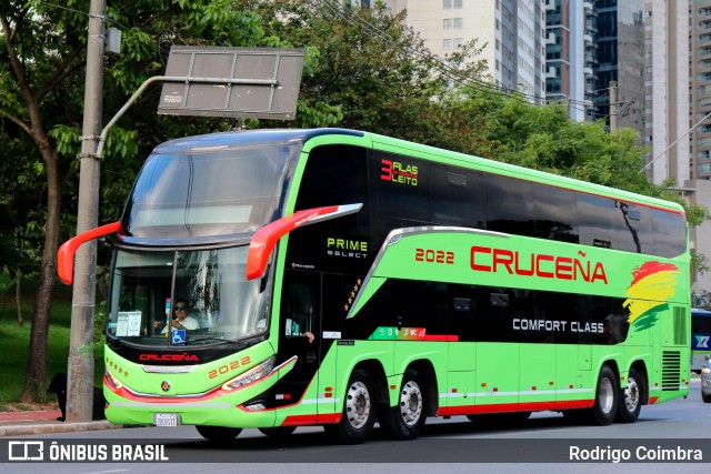 Autobuses Cruceña 2022 na cidade de Barueri, São Paulo, Brasil, por Rodrigo Coimbra. Número da foto: #12994146.