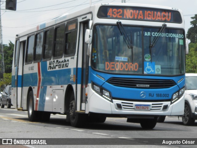 Viação Nossa Senhora da Penha RJ 188.002 na cidade de Nova Iguaçu, Rio de Janeiro, Brasil, por Augusto César. Número da foto: #12994926.