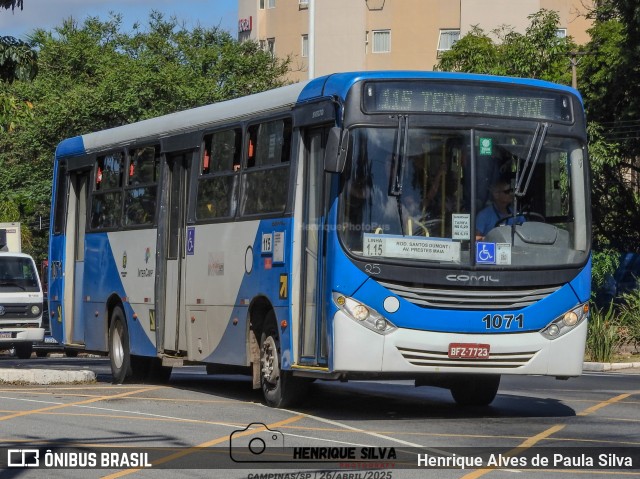 VB Transportes e Turismo 1071 na cidade de Campinas, São Paulo, Brasil, por Henrique Alves de Paula Silva. Número da foto: #12996298.