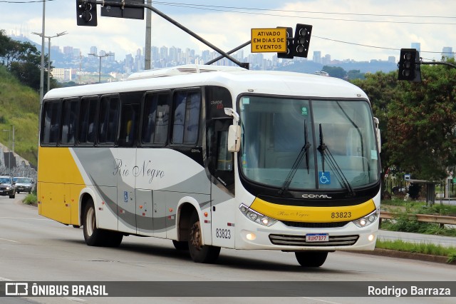 Rio Negro Fretamento e Turismo 83823 na cidade de Belo Horizonte, Minas Gerais, Brasil, por Rodrigo Barraza. Número da foto: #12995914.
