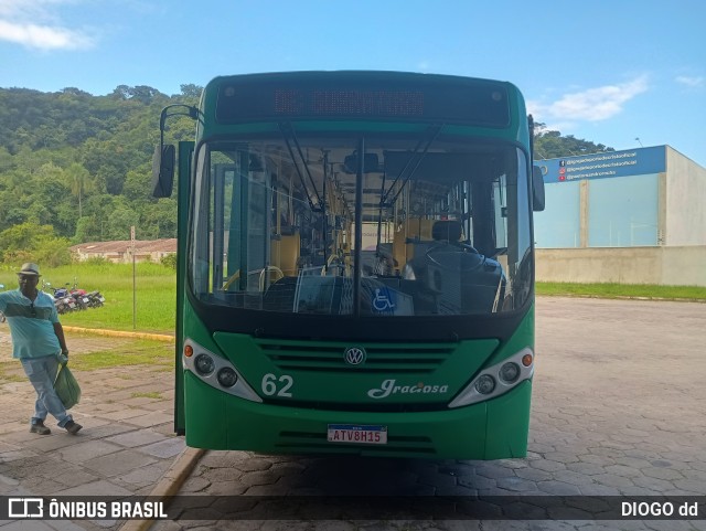 Viação Graciosa 62 na cidade de Guaratuba, Paraná, Brasil, por DIOGO dd. Número da foto: #12994035.