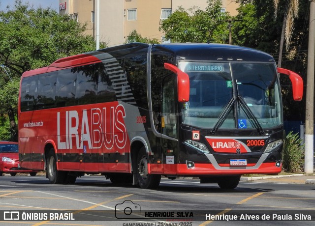Lirabus 20005 na cidade de Campinas, São Paulo, Brasil, por Henrique Alves de Paula Silva. Número da foto: #12996148.