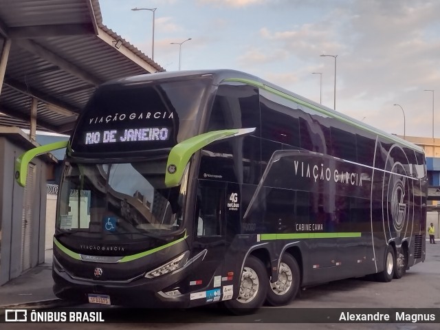 Viação Garcia 90000 na cidade de Rio de Janeiro, Rio de Janeiro, Brasil, por Alexandre  Magnus. Número da foto: #12994024.