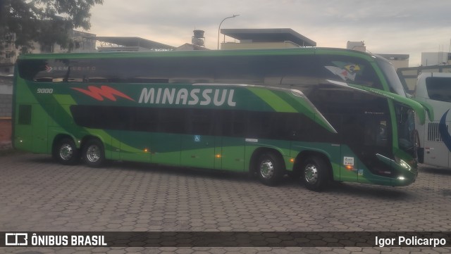 MinasSul - Minastur - Viação Minas Tour 9000 na cidade de Divinópolis, Minas Gerais, Brasil, por Igor Policarpo. Número da foto: #12995000.