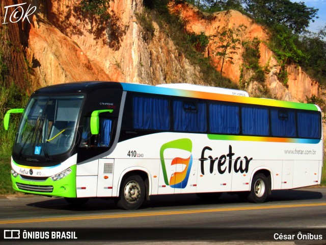 Fretar - DFT Logística 4102243 na cidade de Sabará, Minas Gerais, Brasil, por César Ônibus. Número da foto: #12994871.