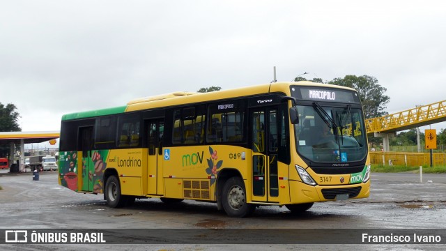 TCGL - Transportes Coletivos Grande Londrina 3147 na cidade de Assis, São Paulo, Brasil, por Francisco Ivano. Número da foto: #12996131.