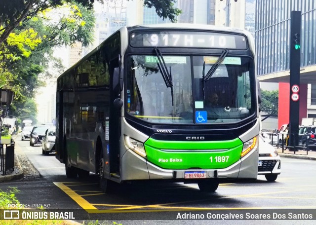 Viação Santa Brígida 1 1897 na cidade de São Paulo, São Paulo, Brasil, por Adriano Gonçalves Soares Dos Santos. Número da foto: #12993862.